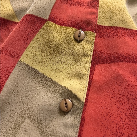 Japanese patterned blouse - Picture 9 of 10